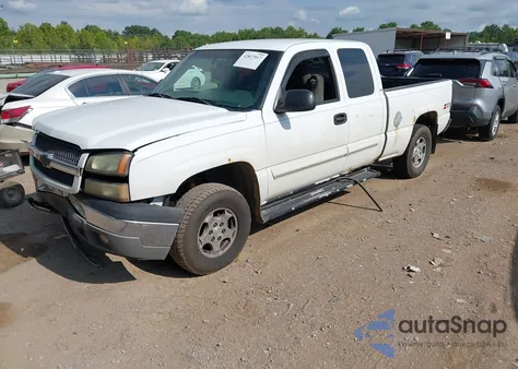 2003 Chevrolet Silverado 1500 Ls из США, поврежденный, VIN 1GCEK19T13E252284